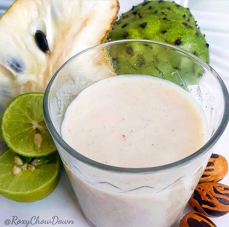 Soursop Juice Recipe (2 Ways), with Lime or Milk! - Roxy Chow Down