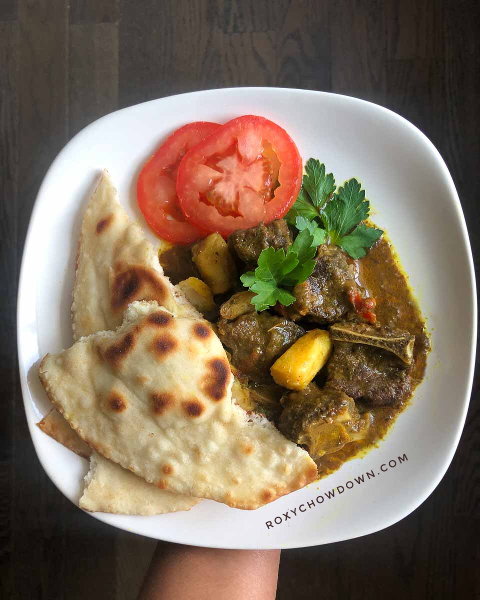How To Make Jamaican Roti Easy Flatbread Recipe - Roxy Chow Down How To Make Jamaican Roti Easy Flatbread Recipe - Roxy Chow Down