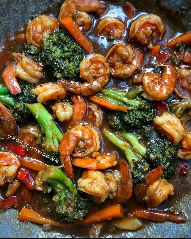 Quick & Easy Stir-Fry Shrimp and Broccoli Teriyaki Recipe by RoxyChowDown.com
