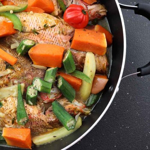 Jamaican Steam Fish and Okra Recipe (with VIDEO!) Roxy Chow Down