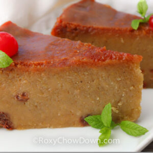 Jamaican Sweet Potato Pudding Photo by RoxyChowDown.com